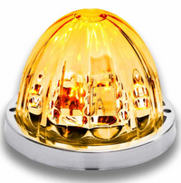 AACC - KI-C-D : Kenworth Chrome Double Interior Kits - Polycarbonate Lens (Starburst Series)
