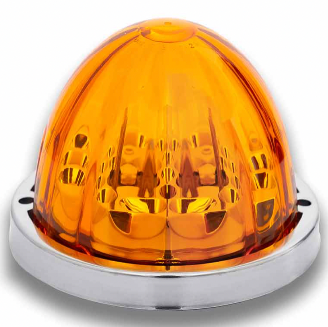 AACC - KI-C-D : Kenworth Chrome Double Interior Kits - Polycarbonate Lens (Starburst Series)