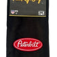 The Rag Guys - PBBK-R1 - PETERBILT Red Oval Logo Black Rag/Towel - Set Of 2