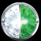 AACC - KI-C-S: Kenworth Chrome Single Interior Kits - Polycarbonate Lens
