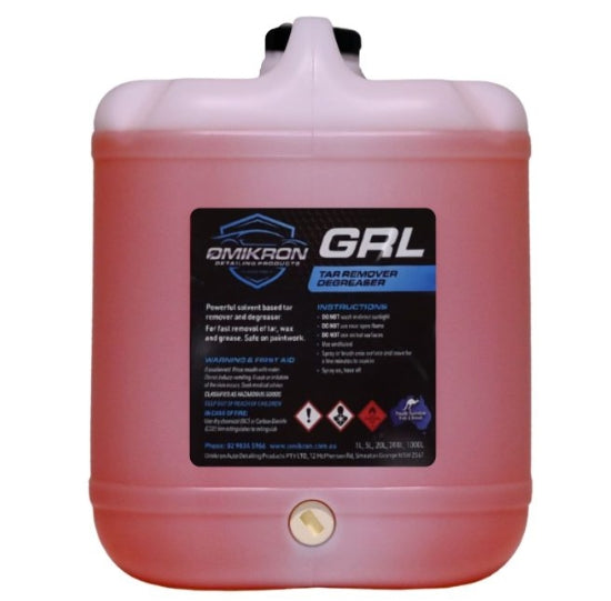 OMIKRON-GRL: GRL Tar Remover Degreaser