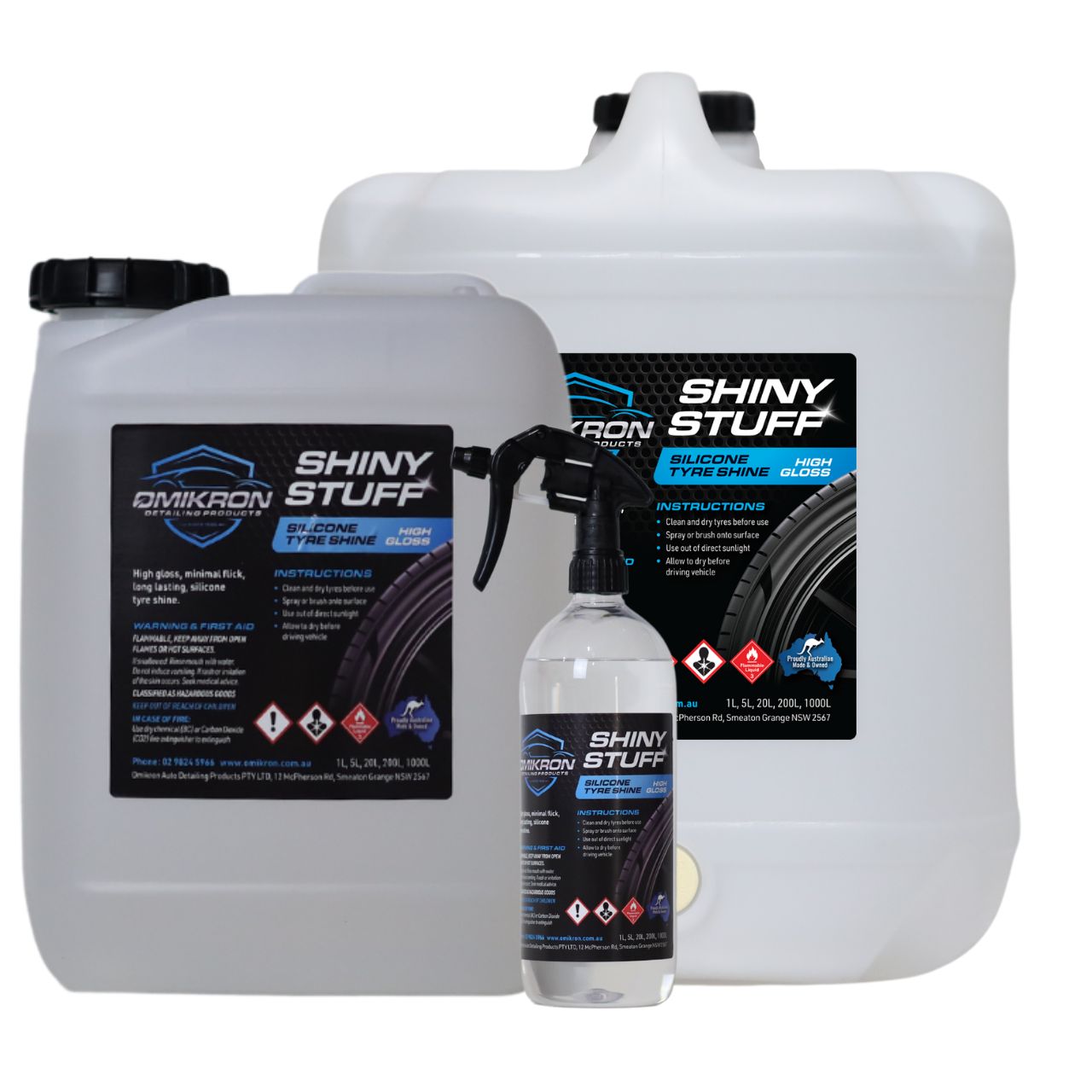 OMIKRON-SHISTU: Shiny Stuff Tyre Shine