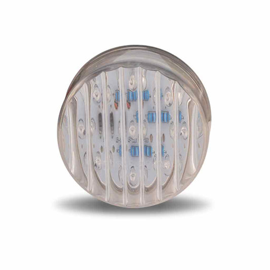 TX-TLED-2TA: 2″ Clear Amber Marker Round LED Light