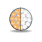 TX-TLED-4X40AW: 4" Amber/White Dual Revolution LED Tail Light