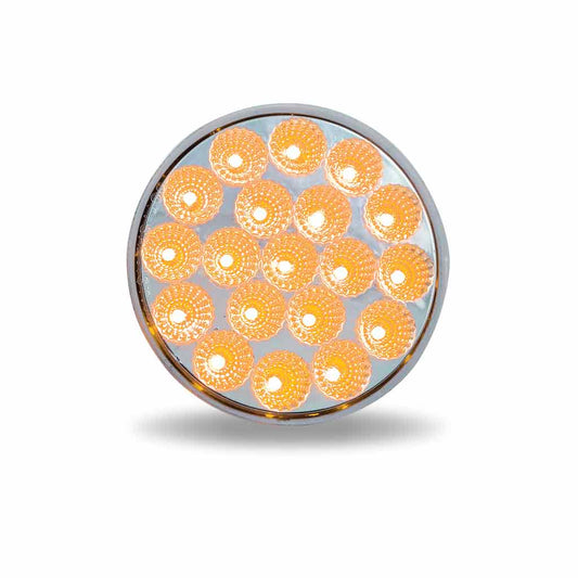 TX-TLED-4XAG: 4" Amber/Green Dual Revolution LED Tail Light