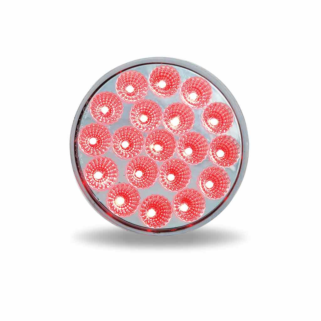 TX-TLED-4XRG: 4" Red/Green Dual Revolution LED Tail Light
