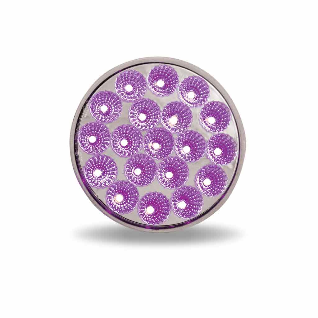 TX-TLED-4XRP: 4" Red/Purple Dual Revolution LED Tail Light