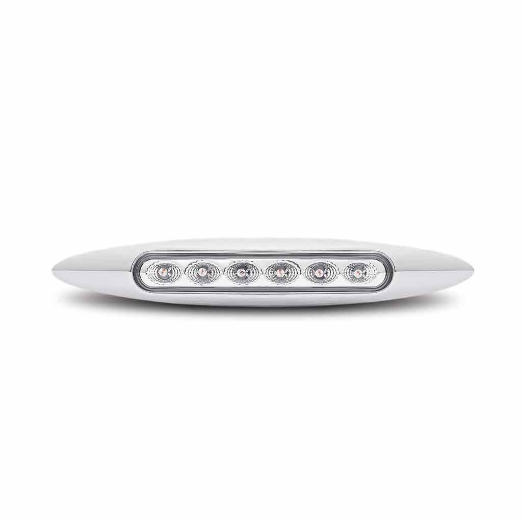 TX-TLED-6XRP: 6" Red/Purple Dual Revolution Marker Slim LED Light