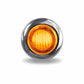 TX-TLED-B3R: 3/4" Amber Mini Button LED Marker Light