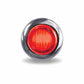 TX-TLED-B3R: 3/4" Red Mini Button LED Marker Light