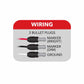 TX-TLED-B3R: 3/4" Amber Mini Button LED Marker Light