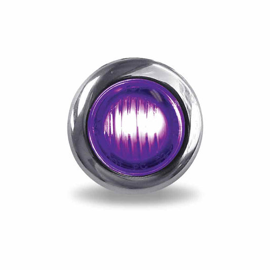 TX-TLED-BX3RP: 3/4″ Red/Purple Mini Button Marker Auxiliary LED Light