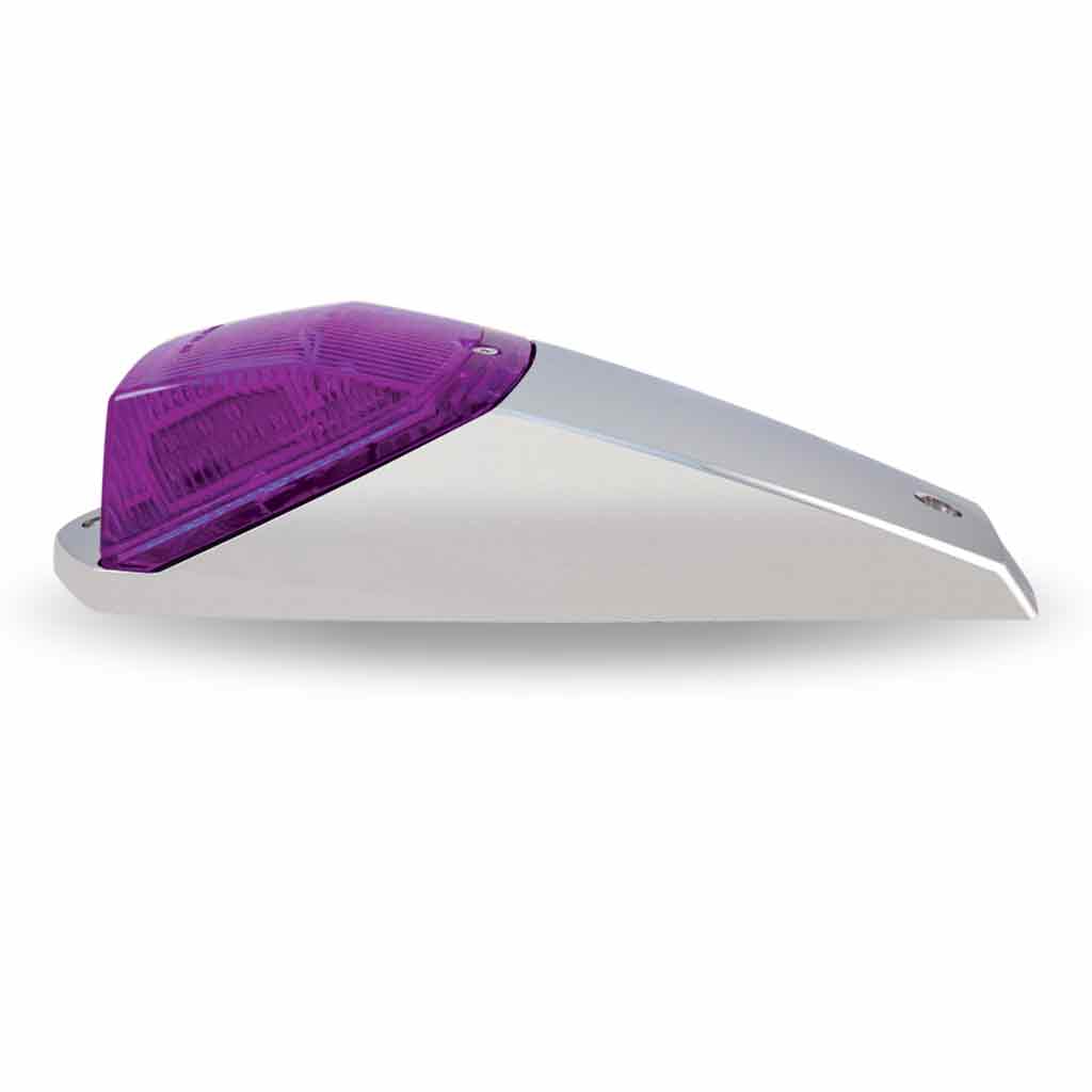 TX-TLED-CAB2XAP: Amber & Purple Auxiliary Square Cab LED Light with Housing