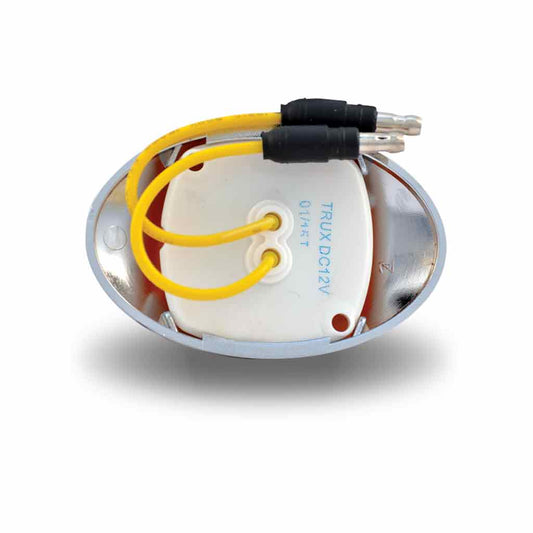 TX-TLED-FG2CA: Small Marker Flatline Amber LED - Clear Lens