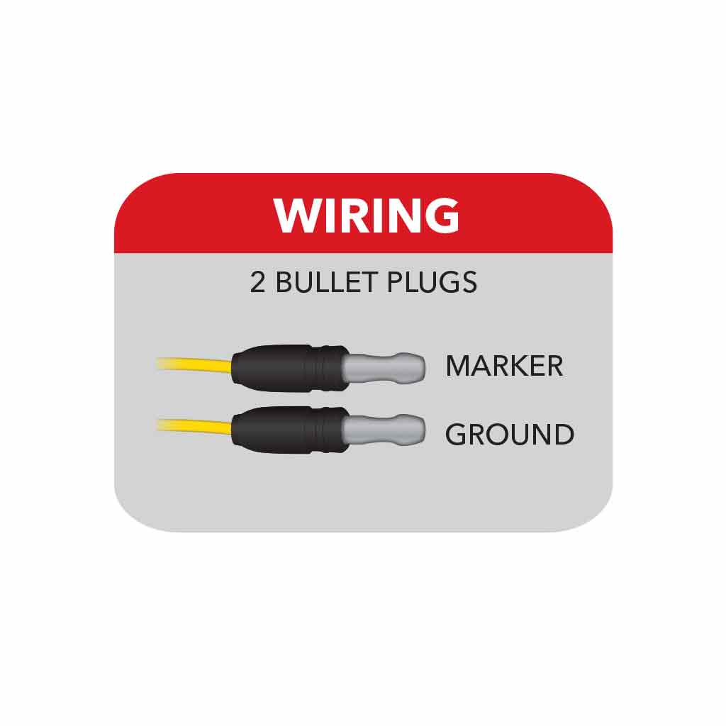 TX-TLED-G2A: Amber LED/Amber Lens G2 Marker Light
