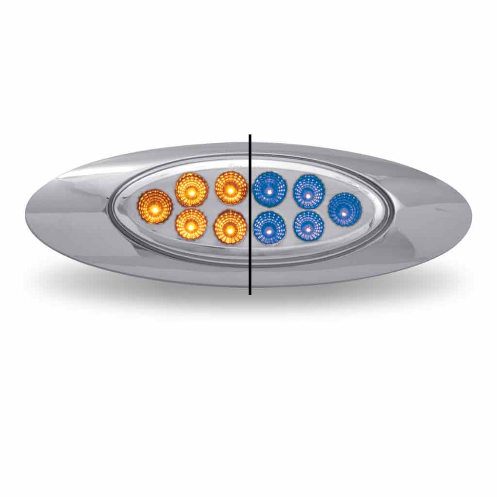 TX-TLED-G4XAB: Amber/Blue LED Dual Revolution G4 Marker Light