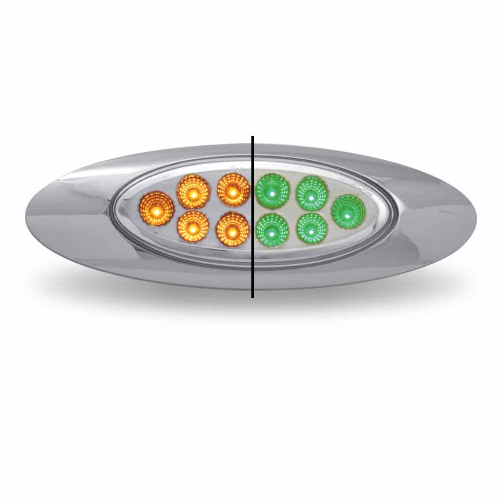 TX-TLED-G4XAG: Amber/Green Dual Revolution LED Marker Light
