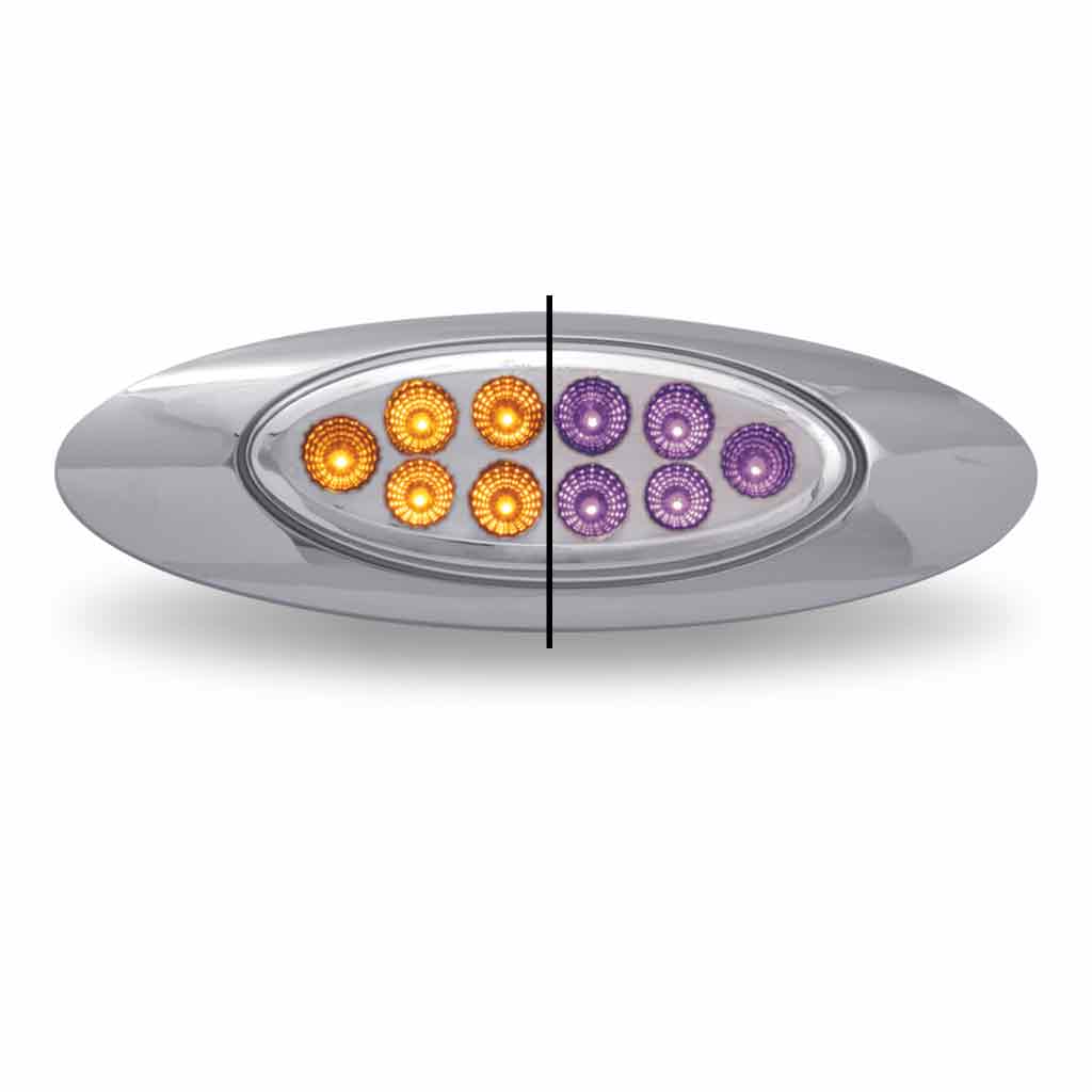 TX-TLED-G4XAP: Amber/Purple G4 Dual Revolution LED Marker Light