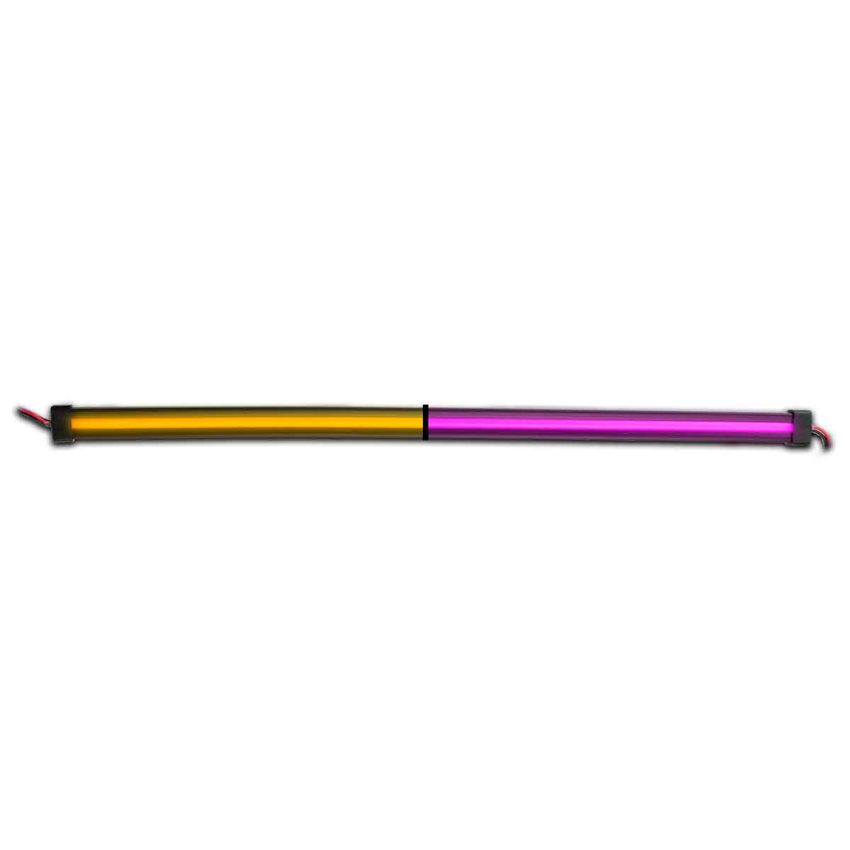 TX-TLED-GL24CXAP: 24" Amber To Purple Strip Led Light