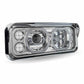 TX-TLED-H121: Chrome Universal LED Projector Headlight (Passenger)