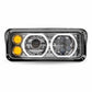TX-TLED-H121: Chrome Universal LED Projector Headlight (Passenger)