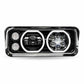 TX-TLED-H123: Black Universal LED Projector Headlight (Passenger)