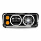 TX-TLED-H123: Black Universal LED Projector Headlight (Passenger)