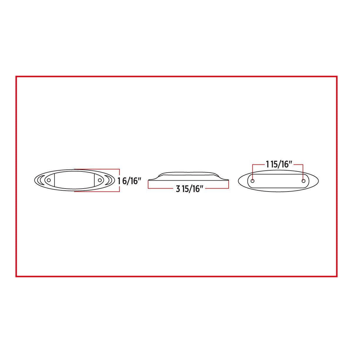 TX-TLED-INF2A: Small Infinity Amber LED (6 Diodes)