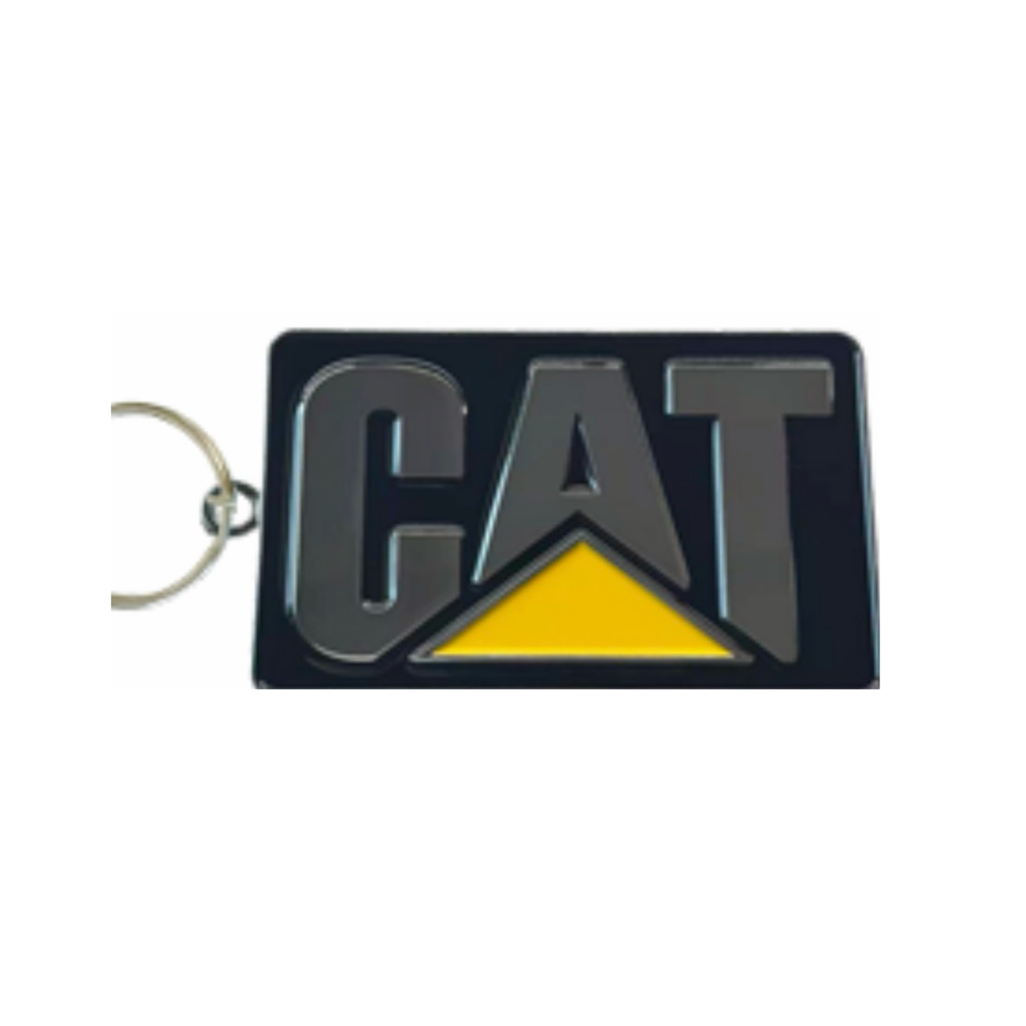 GS-CATTAG-BV1 - Cat Keyring Black/Chrome