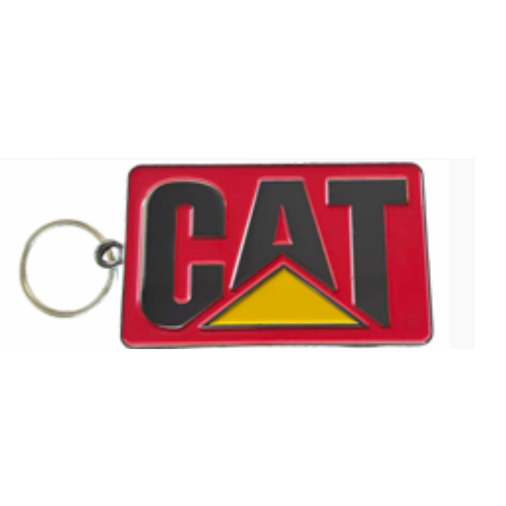 GS- CATTAG-RV1 - Cat Keyring Red/Chrome