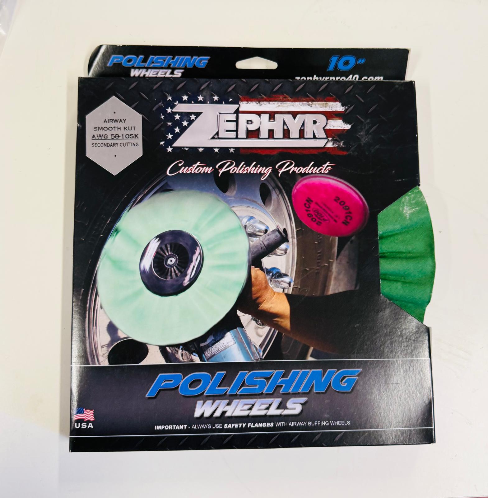 ZEPHYR - AWG58-10SK : Green Purple Combo Smooth Kut