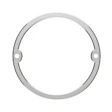 United Pacific - 30317: Stainless Steel Low Profile Cab Light Bezel