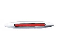 TX-TLED-F9R: 9" X 1" Flatline Color Slim-Line Red Marker LED (14 Diodes)