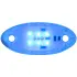 GG-77584 : BLUE/CLEAR 6 SMD LED GLOW BASE FOR GG SWAN HOOD ORNAMENT