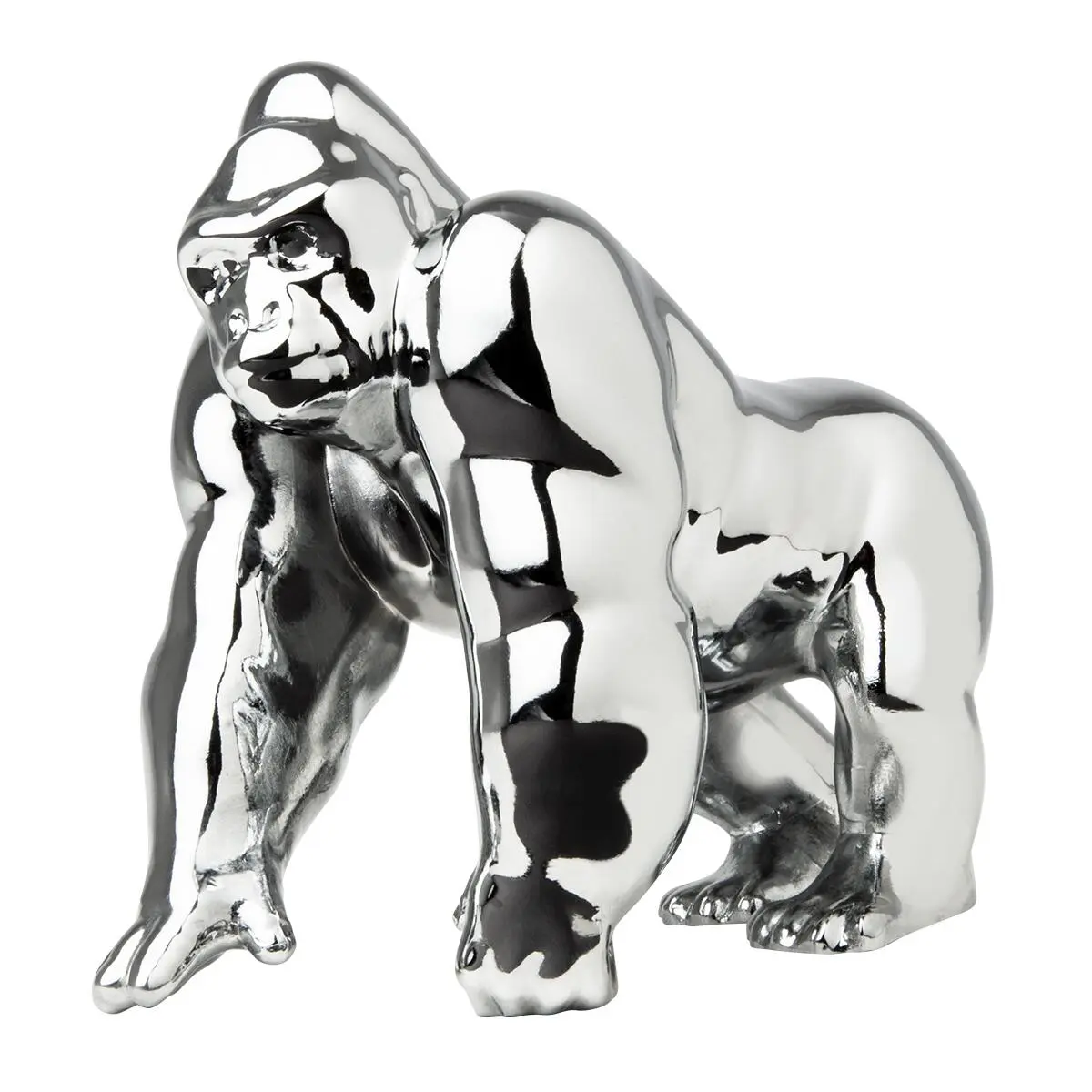 Grand General - 48188 : Chrome Gorilla King Hood Ornament