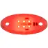 Grand General - 77582 : RED/RED 6LED Glow Base for Grand General Swan Hood Ornament