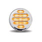 TX-TLED-F2CA : 2" Flatline Clear Amber LED (9 Diodes)