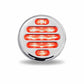 TX-TLED-F2CR: 2" Flatline Clear Red LED (9 Diodes)