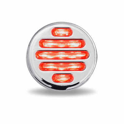 TX-TLED-F2CR: 2" Flatline Clear Red LED (9 Diodes)