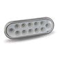 TX-TLED-OX60A: Oval Dual Amber/White Stop, Turn & Tail LED (12 Diodes)