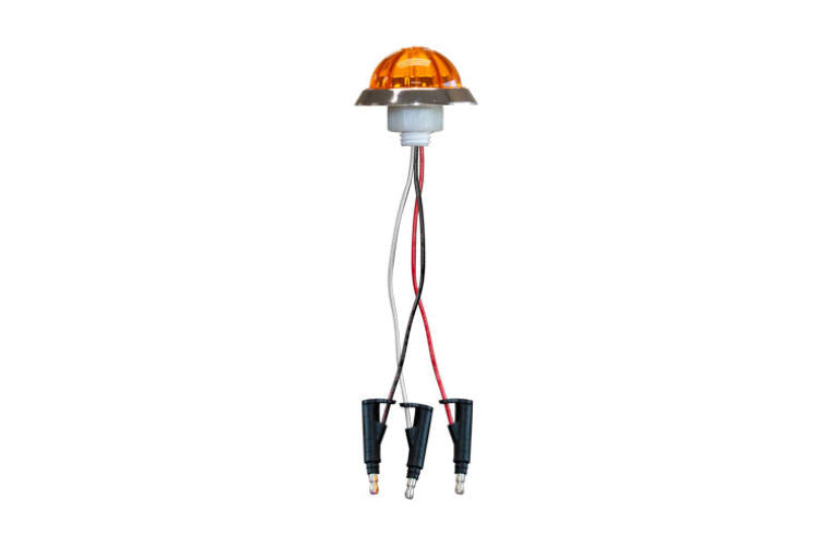 ROADWORKS - HERO1128 -Mid-Size Hero Watermelon Lo-Pro Light with Amber Lens and Amber LEDs