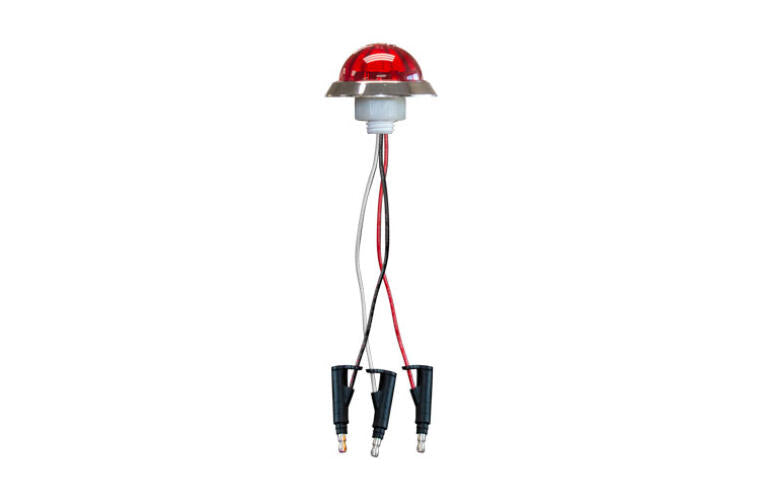 ROADWORKS - HERO1130 - Mid-Size Hero Watermelon Lo-Pro Light with Red Lens and Red LEDs