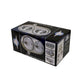 UNITED PACIFIC - 32784 - Headlight Assembly With 304 SS Housing & LED Headlights With Chrome Inner Bar For Peterbilt 359 - Passenger