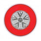 UNITED PACIFIC - 36922 : 18 LED 4" GloLight (Stop, Turn & Tail) - Red LED/Red Lens (Card)