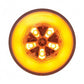 UNITED PACIFIC - 36923 : "18 LED 4" GloLight Bar (Turn Signal) - Amber LED/Amber Lens (Card)