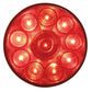 UNITED PACIFIC - 38770 : 10 LED 4" Stop, Turn & Tail Light - Red LED/Red Lens