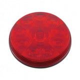 UP-38770 : 10 LED 4" Stop, Turn & Tail Light - Red LED/Red Lens