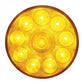 UNITED PACIFIC - 38771 : 10 LED 4" Turn Signal Light - Amber LED/Amber Lens