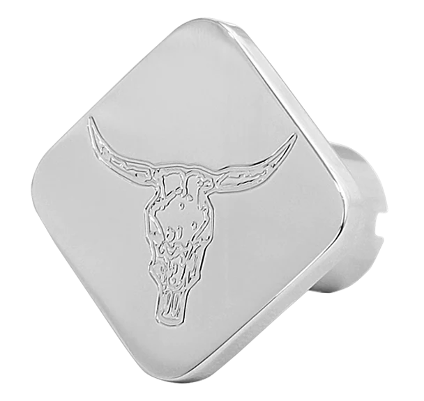 CUSTOM KNOBS-BS-S : Bull Logo Square Knob