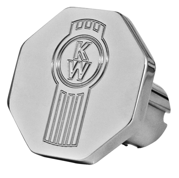 CUSTOM KNOBS-KW1-O : Kenworth Logo Octagon Knob